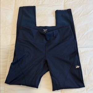 Reebok Navy Blue High-Waist Leggings